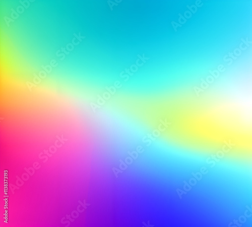  Glowing lines neon banner background Illumination lines Neon light background Feeling.Digital particles rainbow colors.light effect cold yellow red Background.generative ai