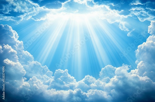 Heavenly Rays Shine Through...
