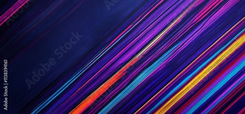 Abstract Diagonal Lines Vib...