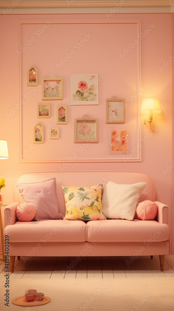 Obraz premium Modern living room