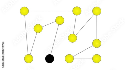 Video exercise on moving circles to improve vision
