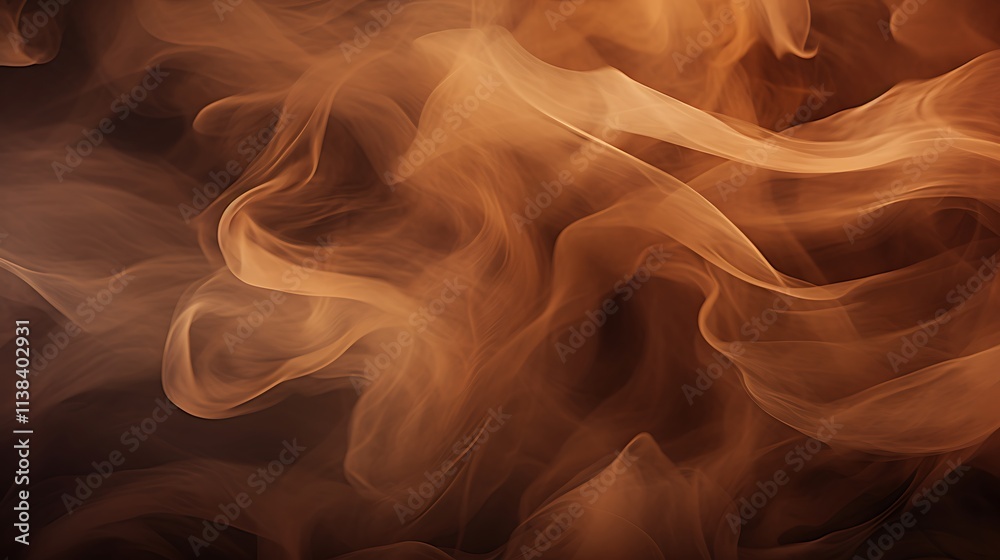 Obraz premium Abstract brown background. Brown smoke texture