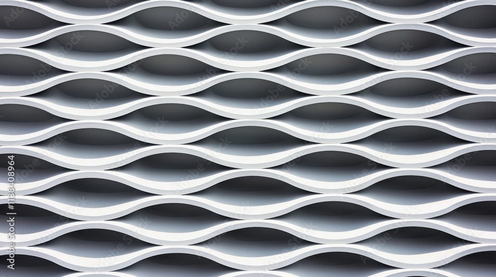 Abstract geometric pattern background in shades of white graphic design modern aesthetic minimalist environment