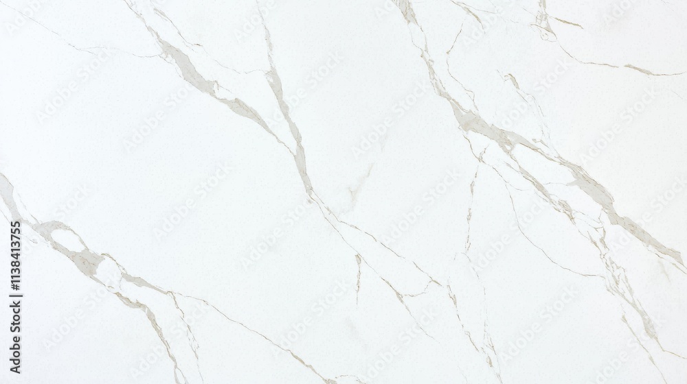 Obraz premium Elegant minimalist white marble texture background for modern design projects in creative spaces