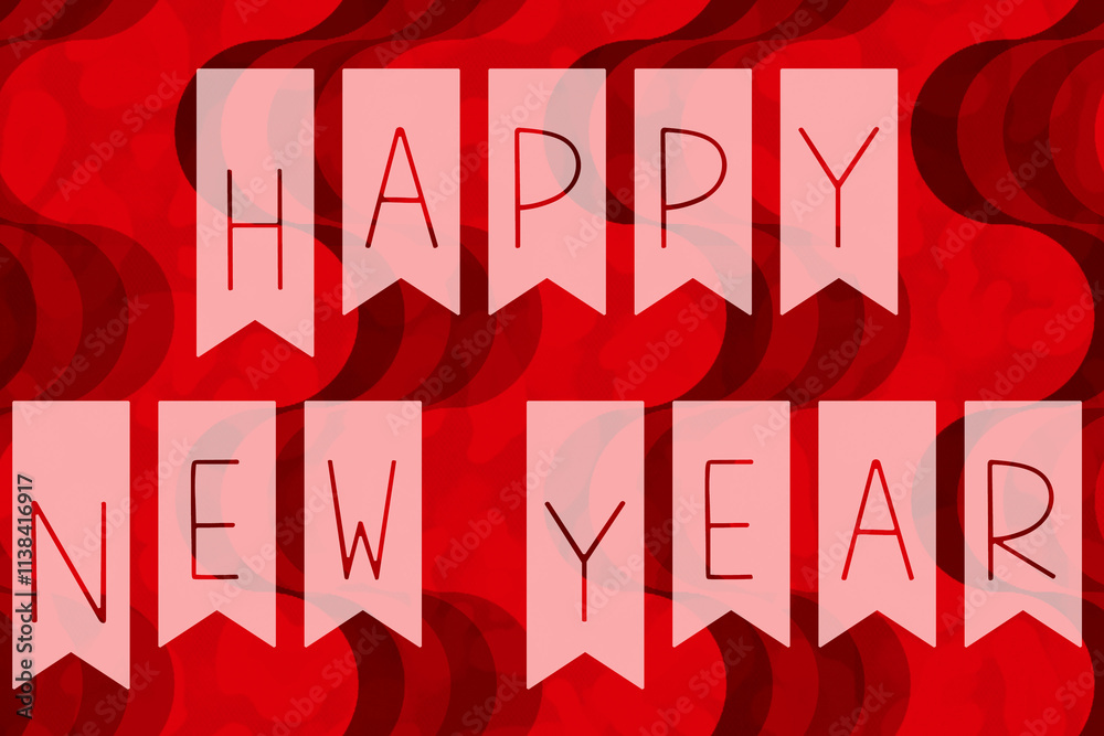 Fototapeta premium Nowy Rok