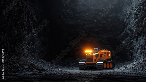 A rescue mission deploying a robot to locate survivors in a collapsed mine, showcasing risk aversion