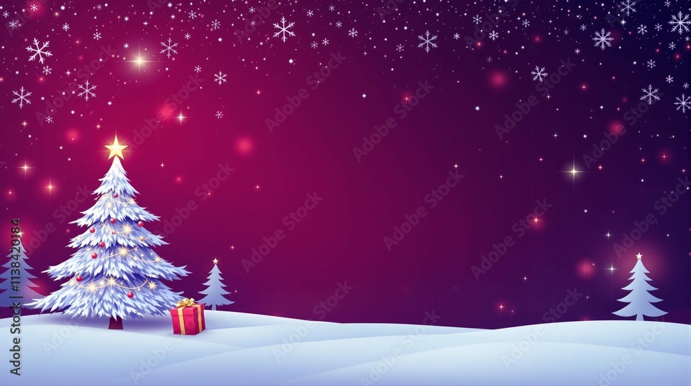 christmas background with snowflakes, A poster or banner for christmas background christmas background with snowflakes, A poster or banner for christmas background