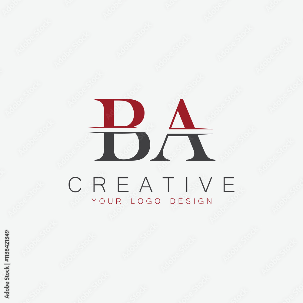 initial monogram logo with creative design. initial monogram logo with creative design.