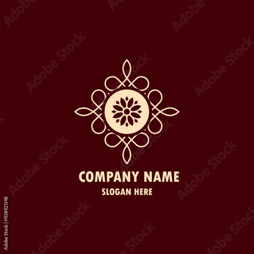 Creative flower inspiration design template