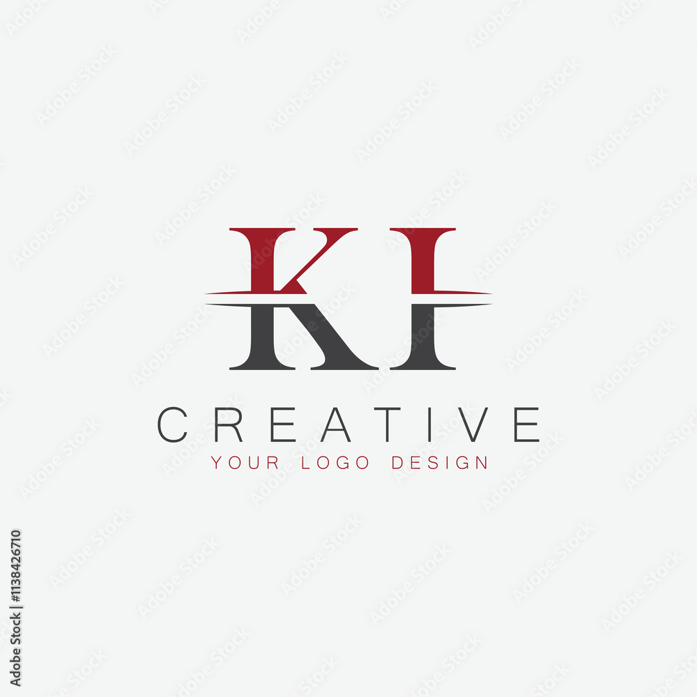 initial monogram letter logo with creative design. initial monogram letter logo with creative design.