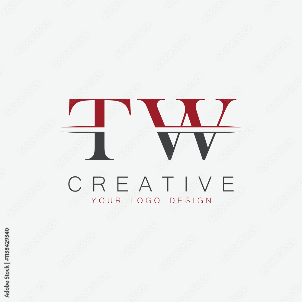 initial monogram letter logo with creative design. initial monogram letter logo with creative design.