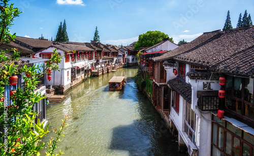 The ancient town of Zhujiajiao, Shanghai, China