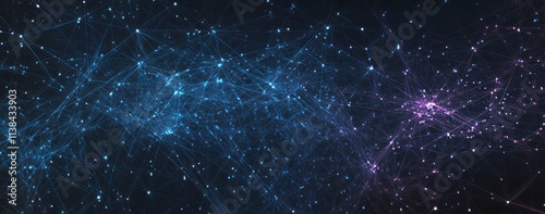 Abstract Network Showing In...