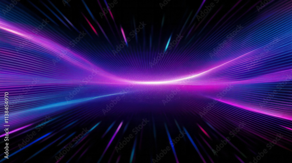 abstract background with neon lines abstract background with neon lines
