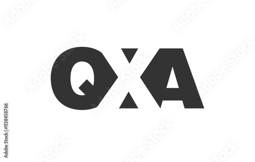 QXA logo design. Initial letter Q X A bold font style for tech startups, consulting, corporate branding. Creative company name, headlines typography identity, trendy logotype. Free Download QXA logo design. Initial letter Q X A bold font style for tech startups, consulting, corporate branding. Creative company name, headlines typography identity, trendy logotype. - GFXLoad