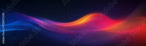 Cosmic Wave Abstract Nebula...