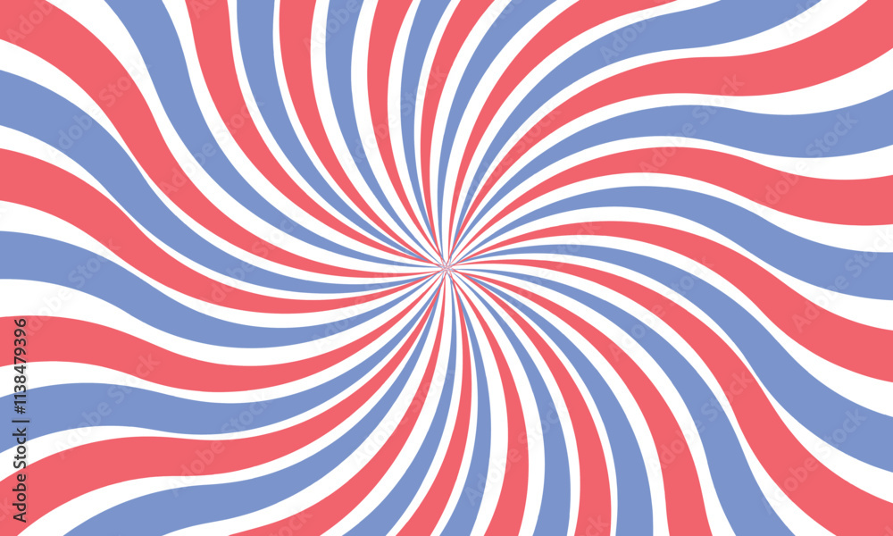 Fototapeta premium Colourfull grunge retro burst vector. Vintage summer, circus and carnival background.