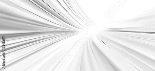 Abstract White Lines Conver...