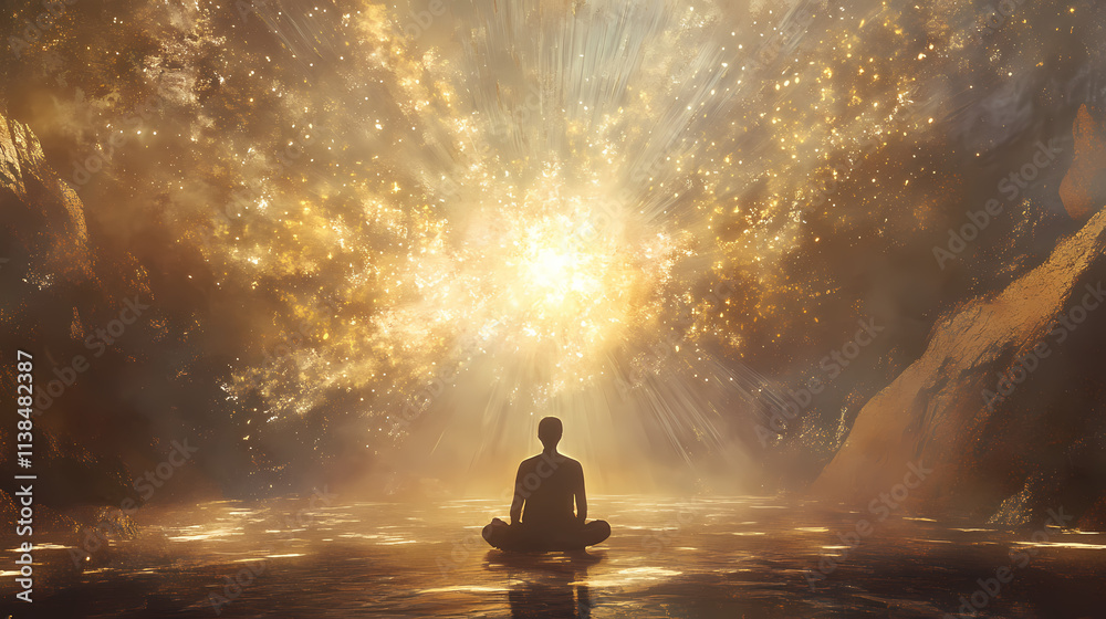 God light in heaven symbolizing divine presence. light beams blessing world with heavenly light. divine. illustration. Heavenly. Illustration God light in heaven symbolizing divine presence. light beams blessing world with heavenly light. divine. illustration. Heavenly. Illustration