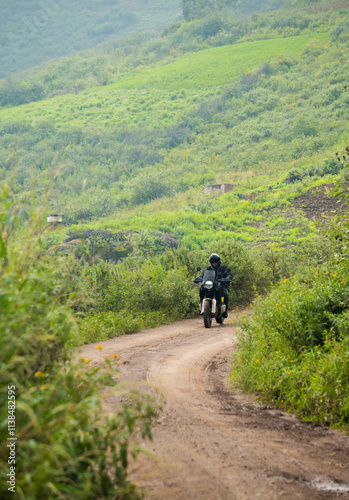 Moto aventura sierra de Lima, Peru