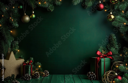 green colour background , chrismas backdrop , for photoshoot , photoshop overlayer