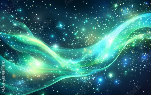 Celestial Waves Of Light An...