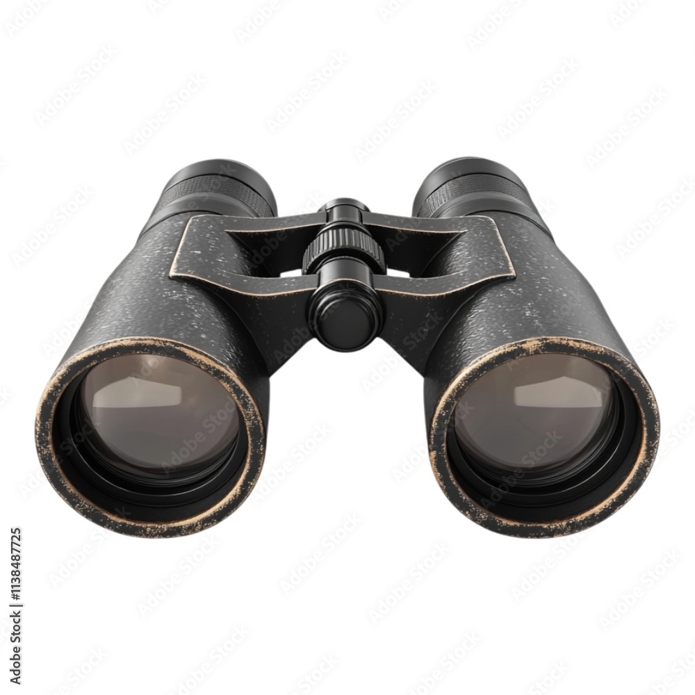 Binoculars shown on a transparent background, ideal for outdoor gear catalogs, adventure-themed content, or wildlife observation materials. Binoculars shown on a transparent background, ideal for outdoor gear catalogs, adventure-themed content, or wildlife observation materials.