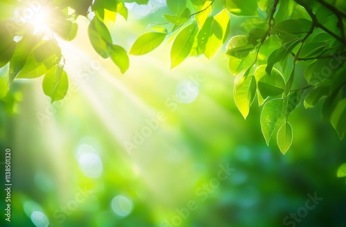 Sunlight Streaming Through ...