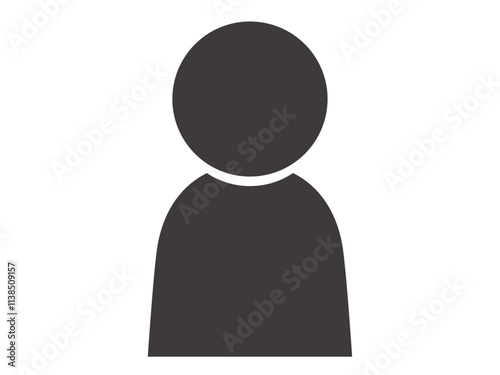 人のアイコンのイラスト素材