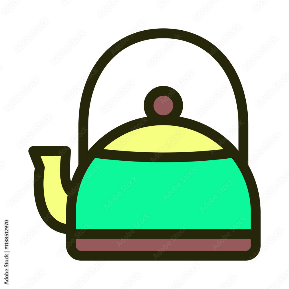 Camping and Hiking Gear Icons Set Camping and Hiking Gear Icons Set