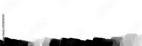 black and white フレーム