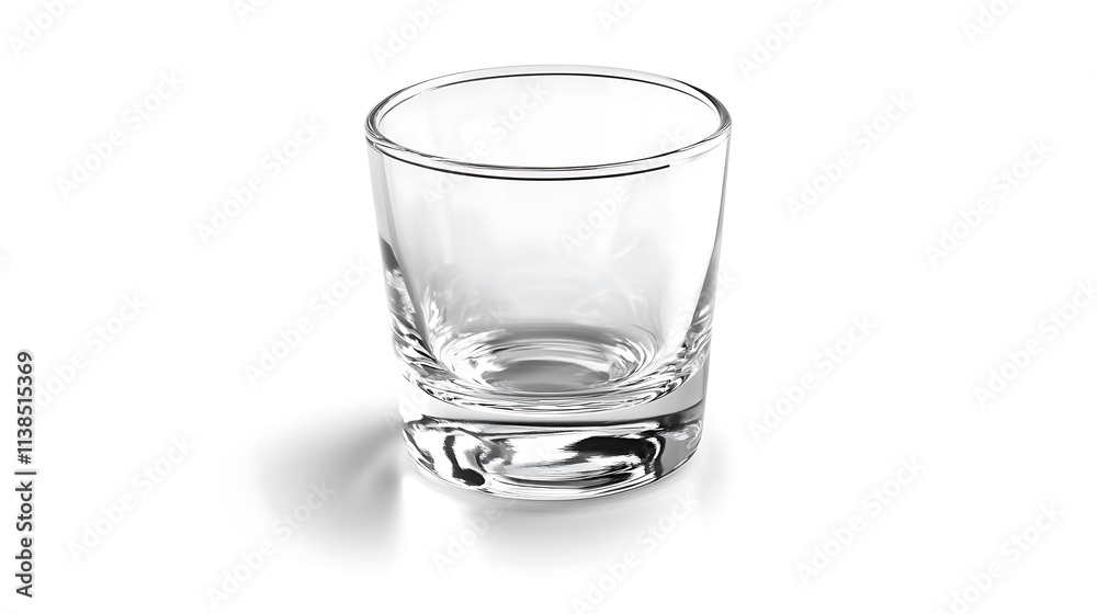 custom made wallpaper toronto digital1. A crystal-clear drinking glass standing upright on a white background with soft reflections