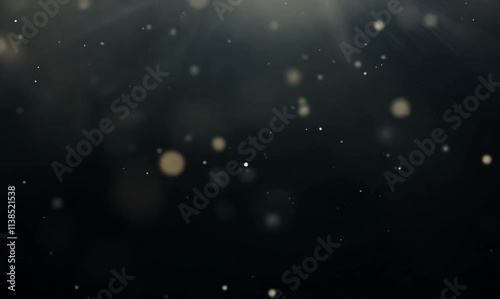 magical journey through floating dust particles