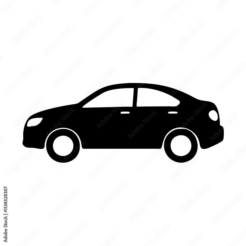 Fototapeta premium car isolated on white