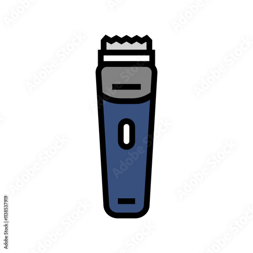 beard trimmer men cosmetic color icon vector. beard trimmer men cosmetic sign. isolated symbol illustration