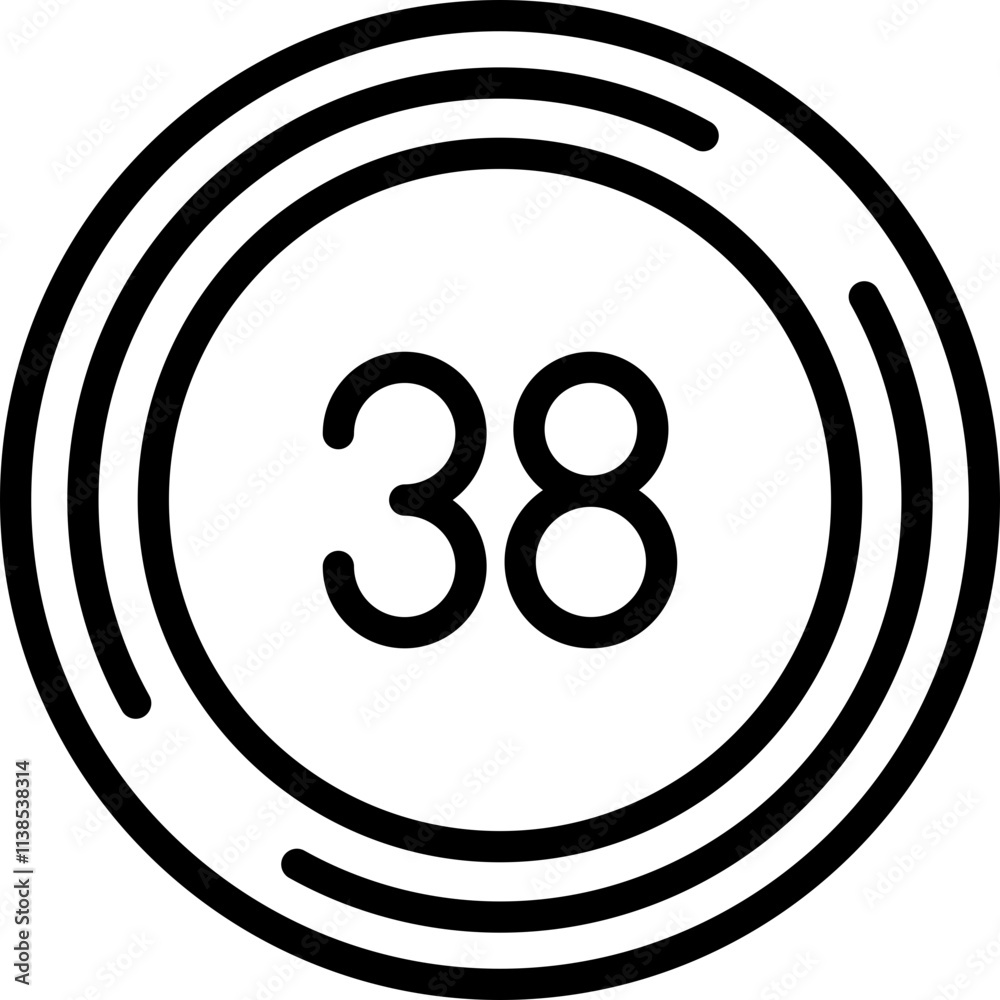 Thirty eight Icon Thirty eight Icon