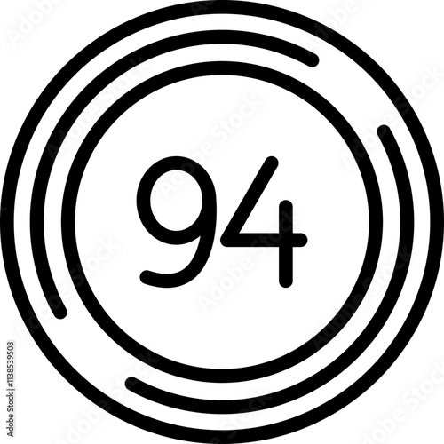 Ninety four Icon