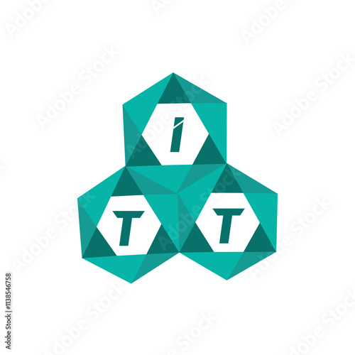 ITT creative minimalist letter logo. ITT unique vector initials alphabet letter logo design