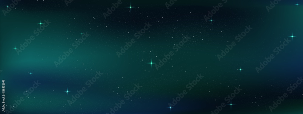 Obraz premium Starry night sky with astrological constellations. Space stars background.Space nebula and glittering stardust.