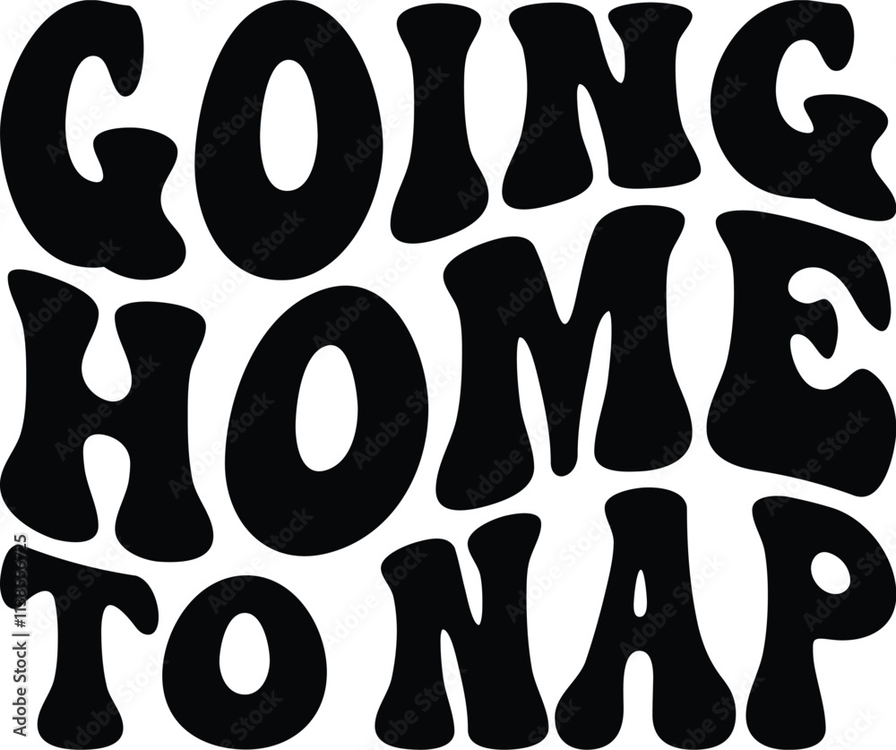 Going Home To Nap Retro SVG Going Home To Nap Retro SVG