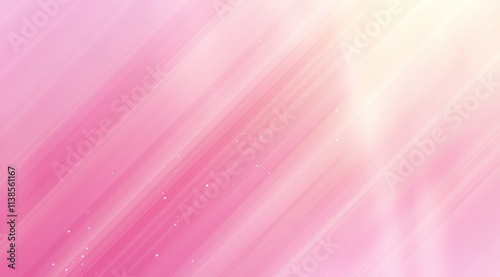 Abstract Pink and White Dia...