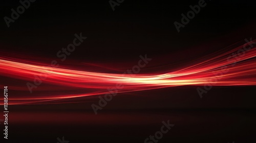 Abstract Red Light Streaks ...