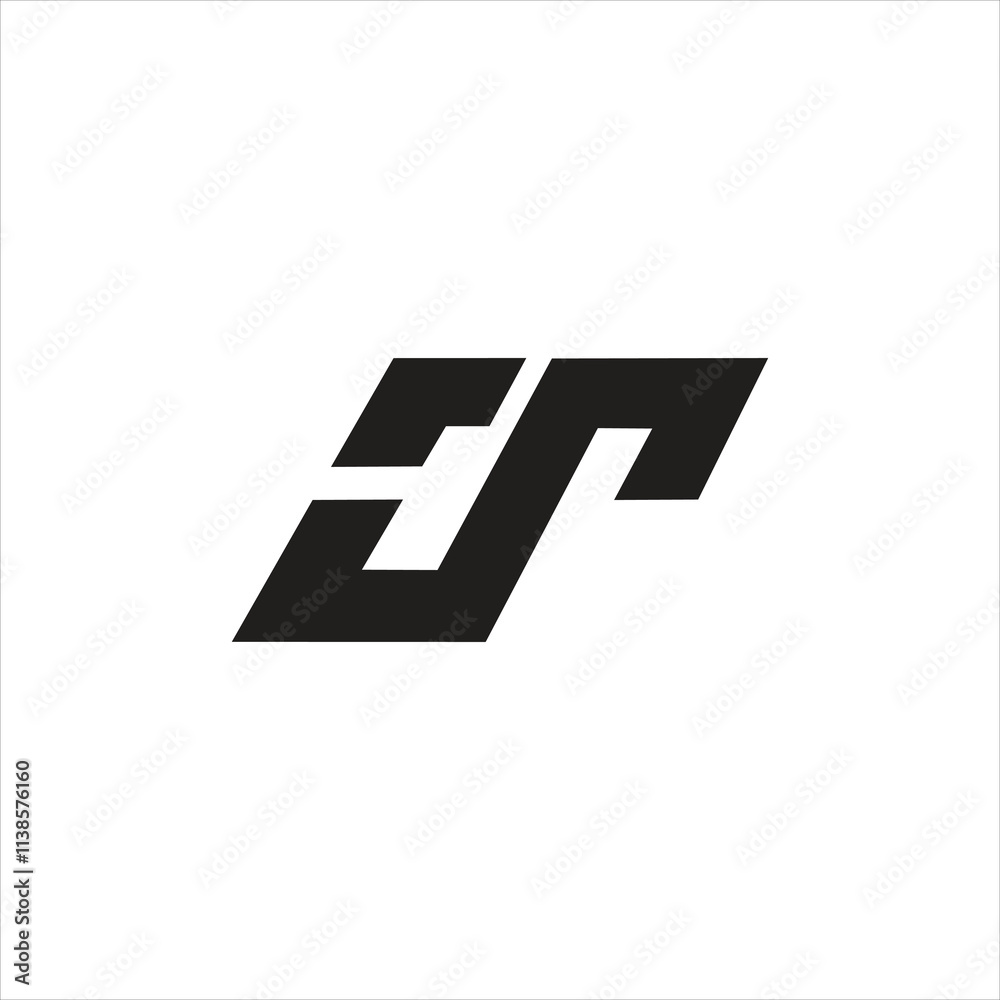 Letter ST initial logo monogram design concept, art icon vector template design for brand Letter ST initial logo monogram design concept, art icon vector template design for brand