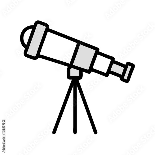 Telescope: A telescope for distant viewing.