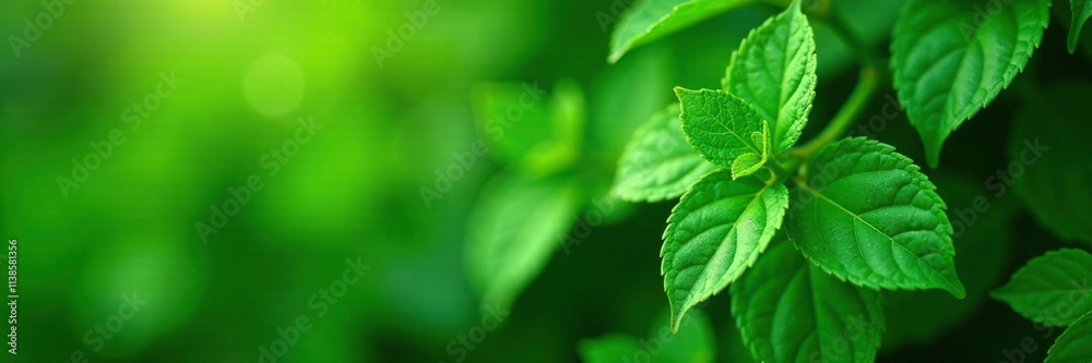 High definition closeup of fresh green bush leaves, botanical, leaf closeup High definition closeup of fresh green bush leaves, botanical, leaf closeup