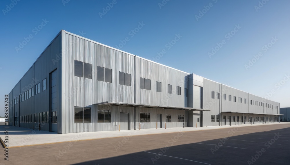 Modern logistics warehouse building structure Modern logistics warehouse building structure