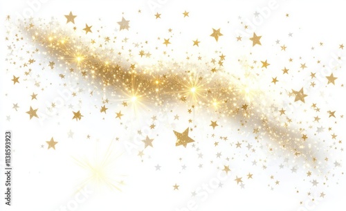 Golden Stars Sparkle Festiv...