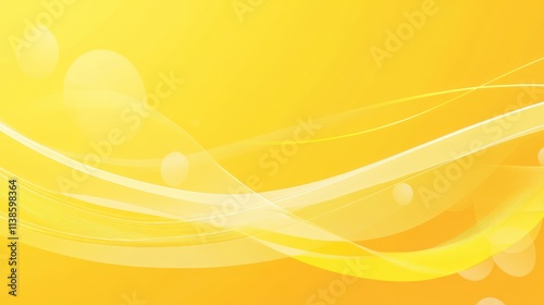 Abstract Yellow Background ...