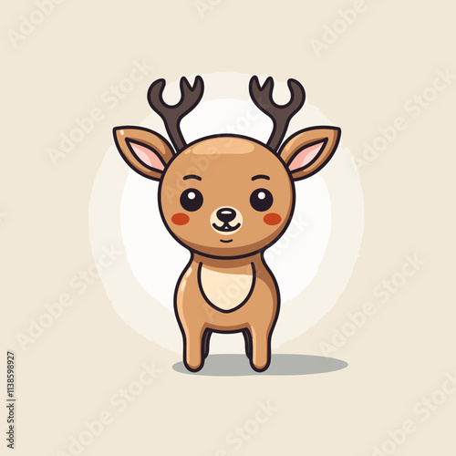 Reindeer vector illustration