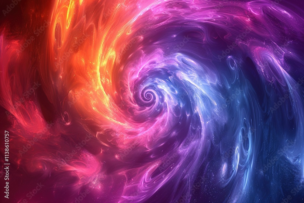 dynamic swirling patterns in a spectrum of neon colors dynamic swirling patterns in a spectrum of neon colors